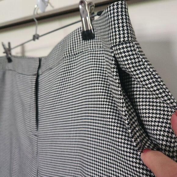 Vince Camuto Womens Classic Houndstooth Career Business Pants Size 14 - Picture 5 of 8